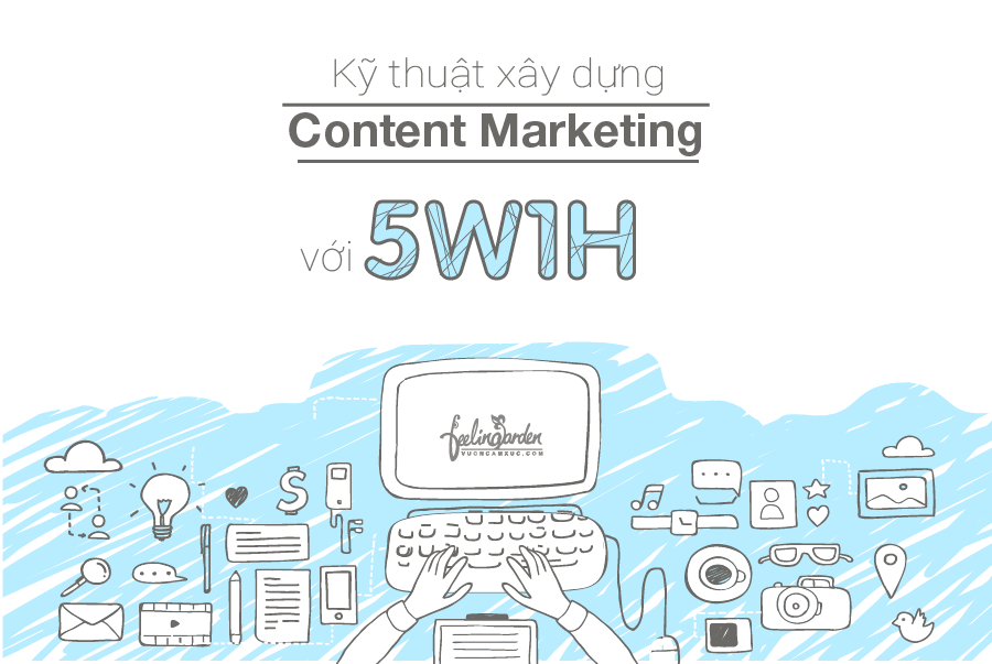 Kỹ thuật xây dựng content marketing với công thức 5W1H